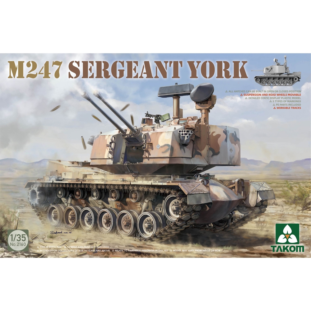 Bachmann Europe plc - US M247 Sergeant York SPAAG